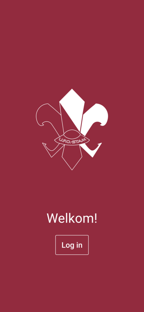 Welkom scherm